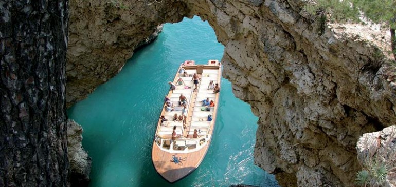 The trips to the sea caves of Gargano